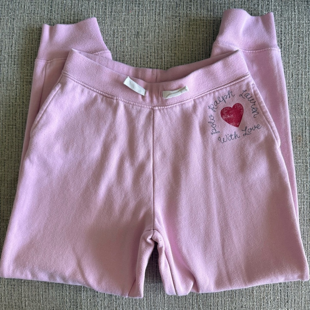 Polo by‎ Ralph Lauren Soft Pink Sweatpants